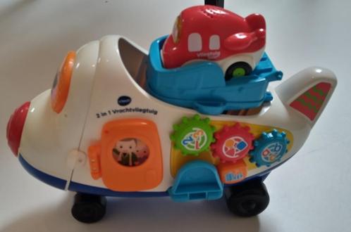 VTech Toet Toet 2in1 Vrachtvliegtuig, Enfants & Bébés, Jouets | Vtech, Comme neuf, 2 à 4 ans, Enlèvement