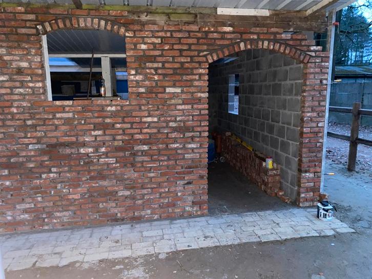 Nieuwe uitloop stalling., Animaux & Accessoires, Box & Pâturages, Mise à l'étable, 2 ou 3 chevaux ou poneys