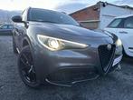 Alfa Romeo Stelvio 2.0 T Q4 nightpack 12M waarborg, Auto's, Alfa Romeo, 4 cilinders, Leder, Bedrijf, 5 zetels