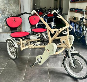 Fun2Go duofiets Van Raam met sterke motor en garantie beschikbaar voor biedingen