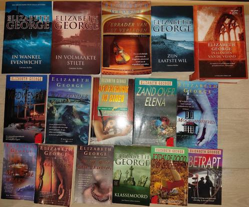 Elizabeth George 17 boeken, Boeken, Thrillers, Ophalen