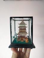 vintage Oosters diorama China tempel, Antiek en Kunst, Ophalen of Verzenden