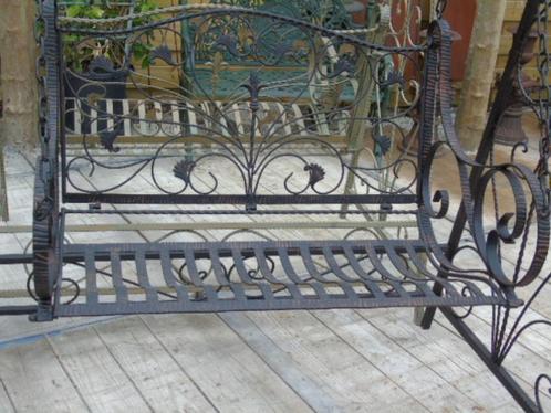 smeedijzeren schommel of bank 3 kleuren om uit te kiezen, Tuin en Terras, Tuinmeubel-accessoires, Nieuw, Ophalen