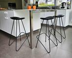 vintage barkruk 3 stuks, Huis en Inrichting, Barkrukken, Ophalen, Zo goed als nieuw, Hout