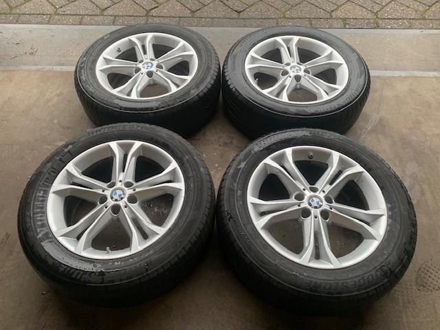 ZGAN ORIGINELE BMW X3 X4 VELGEN + WINTERBANDEN 225 60 R18, Auto diversen, Auto-accessoires, Zo goed als nieuw, Ophalen of Verzenden