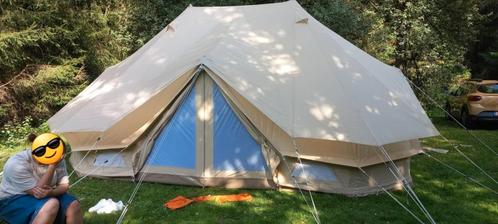 Magnifique tente Canvascamp sibley pro 600 twin + options, Caravans en Kamperen, Tenten, Zo goed als nieuw, Ophalen