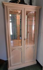 Mooie vitrinekast met verlichting, Huis en Inrichting, Kasten | Vitrinekasten, Ophalen, Zo goed als nieuw
