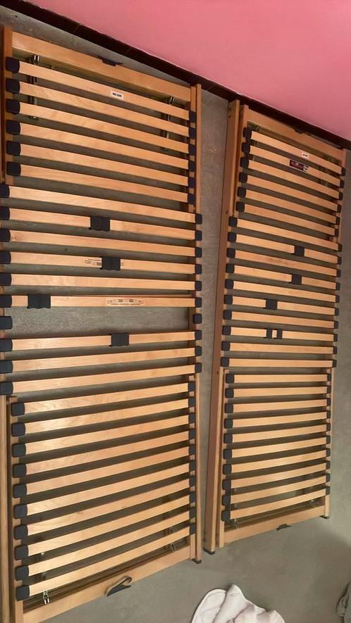 Lattenbodem, Huis en Inrichting, Slaapkamer | Matrassen en Bedbodems, Gebruikt, Bedbodem, 80 cm, 200 cm, Eenpersoons, Ophalen