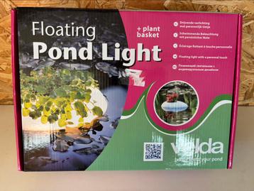 Velda vijververlichting met plantmand, Tuin en Terras, Vijver-toebehoren, Ophalen of Verzenden, Nieuw, Vijververlichting