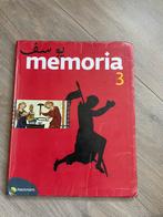 Memoria 3, Boeken, Schoolboeken, Verzenden