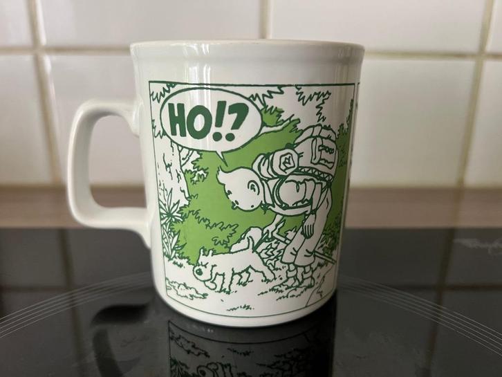 Tasse Tintin - Planta 1980, Collections, Personnages de BD, Utilisé, Ustensile, Tintin, Enlèvement ou Envoi