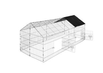 Enclos lapin en métal 180cmx75x75 cochon d'inde poussin Neuf disponible aux enchères