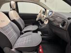 Fiat 500 C 1.2i Lounge CABRIO LED DRL|AIRCO|GPS|PDC|DAB..., Auto's, Fiat, Te koop, Zilver of Grijs, 500C, Benzine