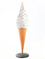 Crème glacée molle 180 cm - mobile à glace à la vanille, Enlèvement ou Envoi