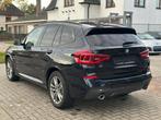 BMW X3 Xdrive20d - M-Pakket - 44.070KM - 190 PK, Auto's, Automaat, 4 cilinders, Zwart, Leder