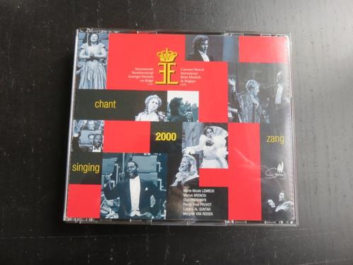 Album cd ChantConcours reine Elisabeth 2000, CD & DVD, CD | Classique, Utilisé, Chant, Du modernisme à nos jours, Enlèvement ou Envoi