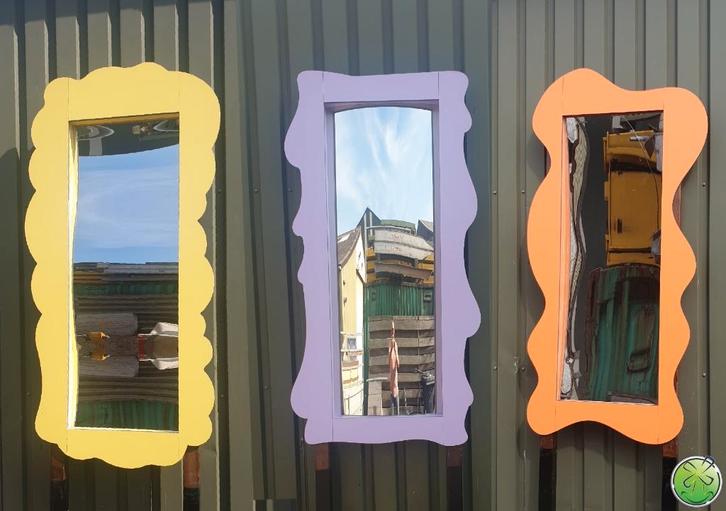 Custom lachspiegels, Antiek en Kunst, Kunst | Designobjecten, Ophalen of Verzenden