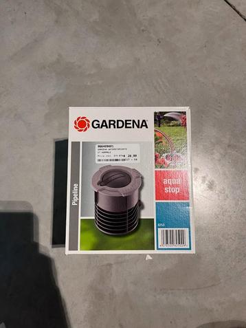 Gardena waterstopcontact-3 stuks-nieuw