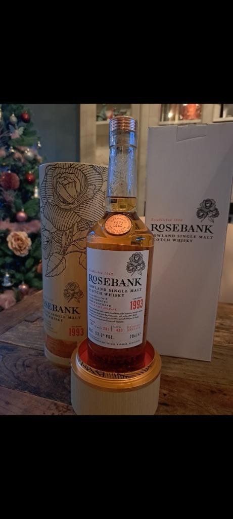Rosebank 433 1993 whisky, Verzamelen, Wijnen, Ophalen of Verzenden
