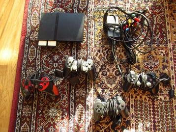 PS2 slim + 26 games beschikbaar voor biedingen