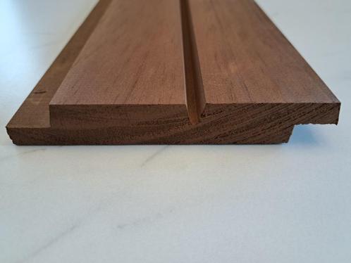 Houten gevelbekleding - shiplap - 22 x 125 mm, Bricolage & Construction, Bois & Planches, Neuf, Planche, Autres essences de bois
