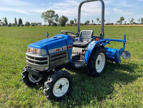 Iseki TM15 Vierwielaangedreven Minitractor met grondfrees, Zakelijke goederen, Machines en Bouw | Tuin, Park en Bosbouw, Overige typen