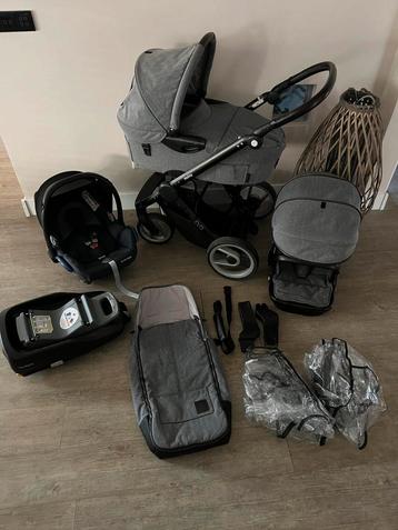 Mutsy Evo kinderwagen met maxi cosi set, Avec siège auto, Enlèvement, Utilisé, Poussette