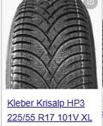 Winterbanden op stalen velgen 225/55/R17, Auto-onderdelen, Banden en Velgen, Ophalen, Gebruikt, Velg(en), Winterbanden