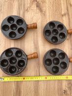 Escargots keramiek schoteltjes 4stuks setje van 4 stuks, Antiek en Kunst, Ophalen of Verzenden