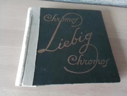 Liebig chromos boek met 180 plaatjes, Verzamelen, Merken en Reclamevoorwerpen, Gebruikt, Ophalen of Verzenden