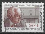 Oostenrijk 1986 - Yvert 1672 - Clemens Holzmeister  (ST), Postzegels en Munten, Postzegels | Europa | Oostenrijk, Verzenden, Gestempeld