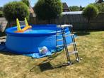 zwembad Intex easy set 4.6M en toebehoren, Tuin en Terras, Zwembaden, Rond, 300 cm of meer, Zo goed als nieuw, Ophalen