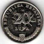 Kroatië : 20 Lipa 1999  KM#7  Ref 15651, Postzegels en Munten, Ophalen of Verzenden, Overige landen, Losse munt