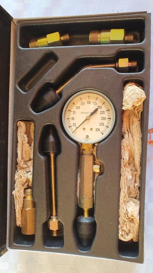 Professionellen Compressie meter voor auto nog in zeer goede, Antiek en Kunst, Antiek | Gereedschap en Instrumenten, Ophalen