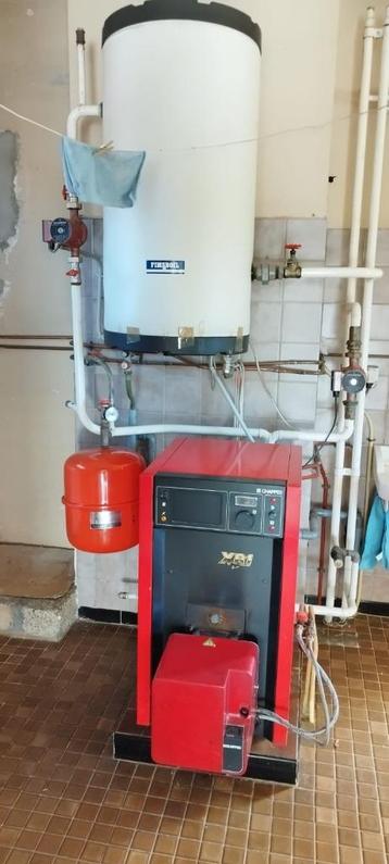 stookolie mazoutketel CHAPPEE 27kw, Doe-het-zelf en Bouw, Chauffageketels en Boilers, Ophalen, Gebruikt, Ouder dan 10 jaar