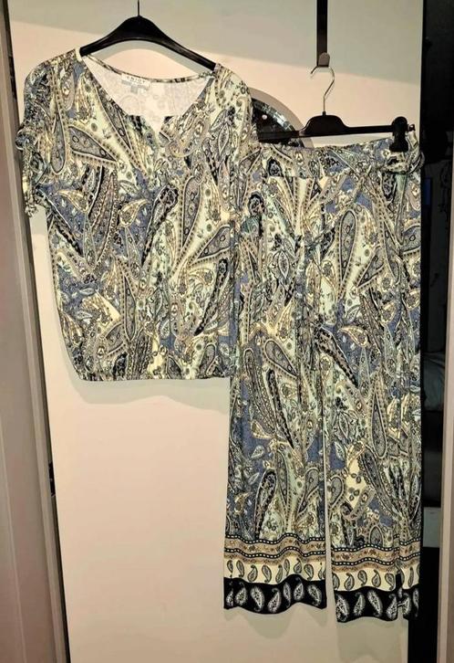 Palazzo broek met shirt/blouse,  M, Enjoy, Kleding | Dames, Overige Dameskleding, Zo goed als nieuw, Ophalen of Verzenden