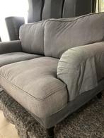 Tweezit sofa, donkergrijs, Huis en Inrichting, Ophalen, Zo goed als nieuw