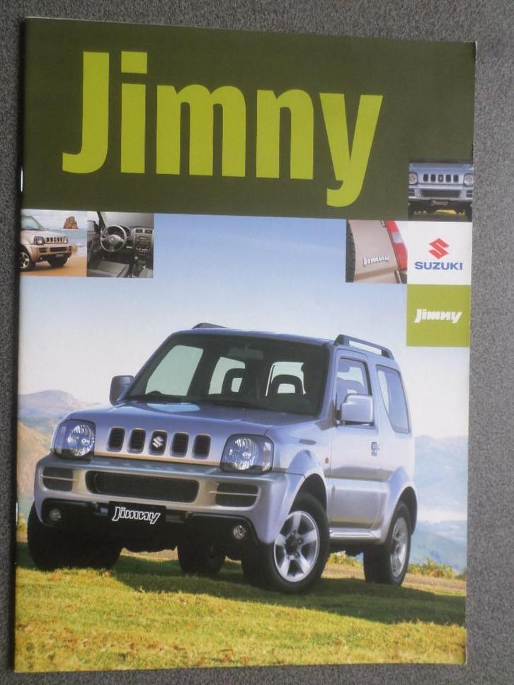 Suzuki Jimny Brochure, Boeken, Auto's | Folders en Tijdschriften, Ophalen of Verzenden