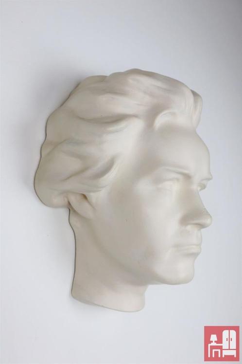 Statue de la tête de Beethoven, Collections, Statues & Figurines, Utilisé, Humain, Enlèvement ou Envoi