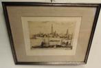Gravure Romain Malfiet 91/100  ANTWERPEN, 1980 tot heden, Ophalen of Verzenden, Zo goed als nieuw, Prent
