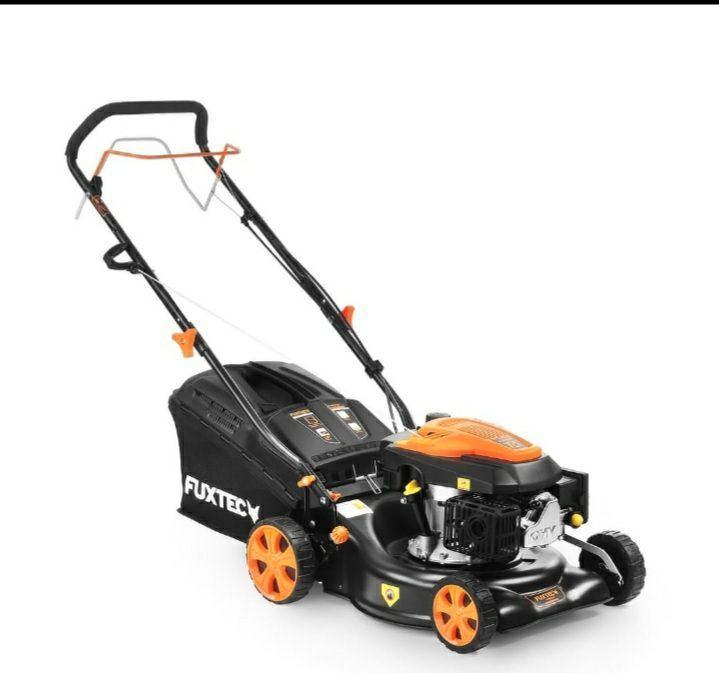 Grasmaaier Benzine, Tuin en Terras, Grasmaaiers, Nieuw, Benzine-grasmaaier, Mulchfunctie, Opvangzak, Ophalen