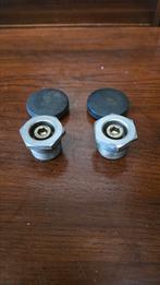 BMW R65 R89 R90 R100 voorvorkdop met plastic cover dop, Ophalen of Verzenden, Gebruikt