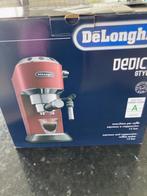 Espressomachine Delonghi EC685R met melkopschuimer, Comme neuf, Tuyau à Vapeur, Dosettes et capsules de café, Machine à espresso