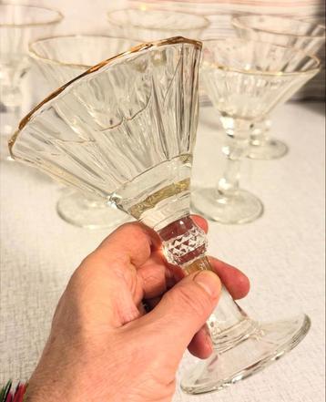 Champagnecoupes 6 stuks beschikbaar voor biedingen