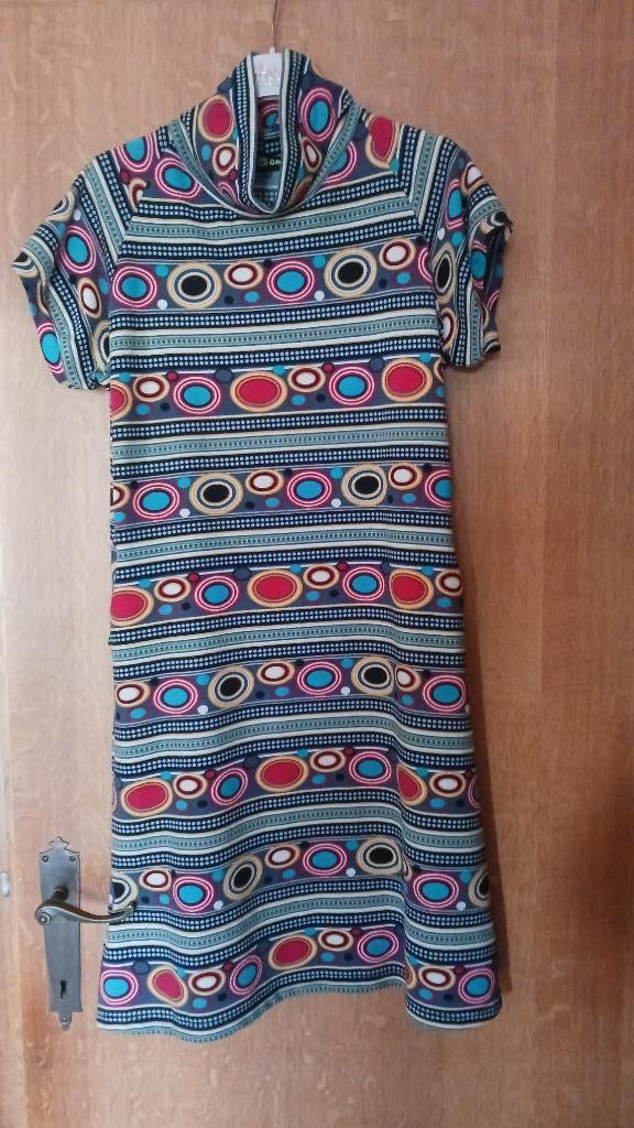 kleurrijk kleed Leon maat XL, Kleding | Dames, Jurken, Gedragen, Maat 46/48 (XL) of groter, Overige kleuren, Ophalen