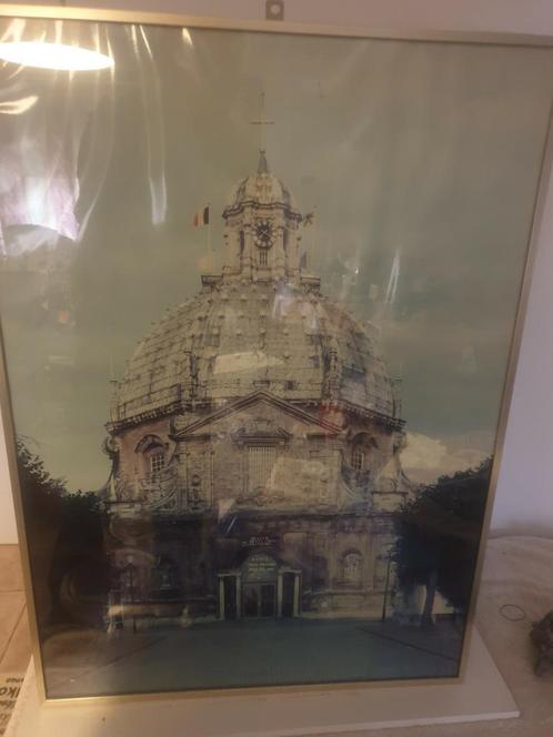 Te koop mooi foto kader met Baseliek Scherpenheuvel  !!, Antiek en Kunst, Kunst | Tekeningen en Fotografie, Ophalen