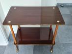 vintage tafel - bijzettafel - serveertafel - TV tafel, Enlèvement ou Envoi