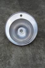 EVIER INOX Rond 47cm Cuve 34cmx 17cm de profondeur Bac evier, Minder dan 50 cm, Gebruikt, Ophalen of Verzenden, Minder dan 25 cm