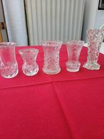 5 kleine vaasjes 8 cm hoog, Ophalen