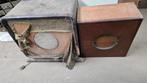 Vintage antiek speaker box versterker Telefunken, Audio, Tv en Foto, Versterkers en Ontvangers, Ophalen of Verzenden